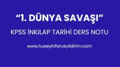 1. Dünya Savaşı